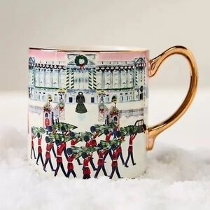 NWT 2024  Anthropologie  Christmas Holiday in The City London Mug